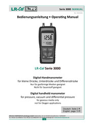 LTR LR-Cal 3000-3100 Operating Manual