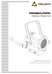 ProLights MINIECLFRFC User Manual