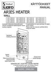 Sawo ARIES ARI3-60NS-WL Manual