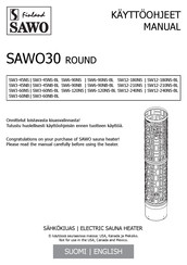 Sawo SAWO30 SW3-60NB Manual