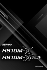 ASROCK H810M-X User Manual