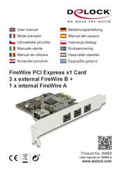 DeLOCK 89864 User Manual