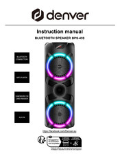 Denver BPS-459 Instruction Manual