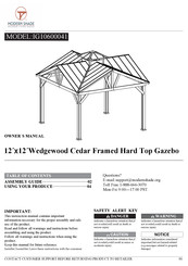 MODERN SHADE IG10600041 Owner's Manual
