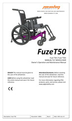 PDG Mobility Fuze T50n Owner's Operation And Maintenance Manual