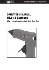 tacwise H12-12 Operator's Manual