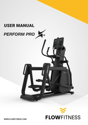 FLOWFITNESS PERFORM PRO X6i User Manual