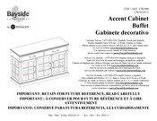 Whalen Bayside FURNISHING CSC60AC-4 Assembly Instructions Manual