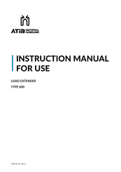 ATiB 600 Instruction Manual For Use