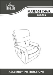 HOMCOM 700-105 Assembly Instructions Manual