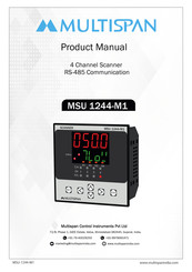 MULTISPAN MSU 1244-M1 Product Manual