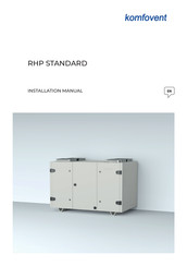 Komfovent RHP STANDARD Series Installation Manual