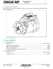 OilGear XD5-100 Service Manual