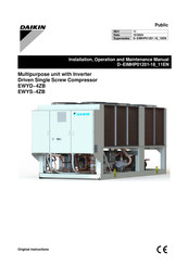Daikin EWYD 4Z-B Installation, Operation And Maintenance Manual