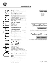 Ge ADEW30LQQ1 Owner's Manual