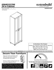 Systembuild Evolution 6964015COM Instruction Booklet