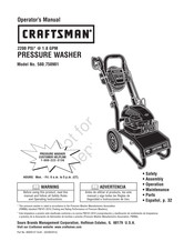 Craftsman 580.750901 Operator's Manual