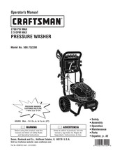 Craftsman 580.752200 Operator's Manual