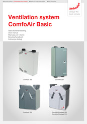 Zehnder Rittling ComfoAir Standard 375 User Manual