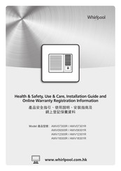 Whirlpool AWV07300R Installation Manual