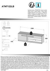Forte ATNT122LB Assembling Instruction
