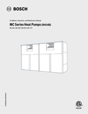 Bosch MC Series Installation, Operation And Maintenance Manual