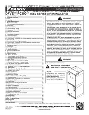 Daikin DFVE48DP0300 Installation Instructions Manual