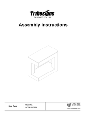 Tribesigns Little Tree HOGA-JW0998 Assembly Instructions Manual