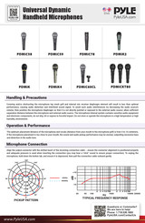 Pyle PDMiC58 User Manual