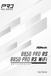 ASROCK B850 PRD RS WiFi User Manual