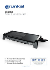 Grunkel BK-DH51 Instruction Manual