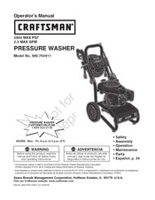 Craftsman 580.754911 Operator's Manual