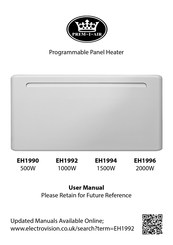 Prem-I-Air EH1990 User Manual