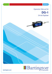 Bartington DG-1 Operation Manual