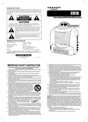 Crosley CR10 Instruction Manual