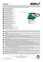 DEDRA DED7097 Instruction Manual