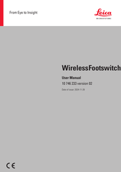 Leica Microsystems Wireless Footswitch User Manual