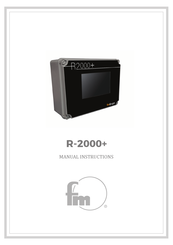 FM R-2000+ Manual Instruction