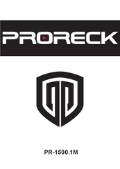 PRORECK PR-1500.1M Manual