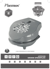 Bestron nickelodeon PAW PATROL APP500R Manual