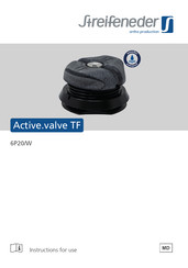 Streifeneder ortho.production Active.valve TF Instructions For Use Manual