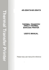 4BARCODE Technology 4B-2084TA User Manual