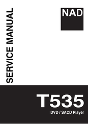 Nad T535 Service Manual