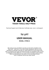 VEVOR DT500-A User Manual