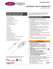 Scigiene PT0572 Manual