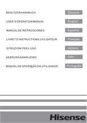Hisense RB329N4WDE User's Operation Manual