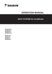 Daikin RZYQ8TY1 Operation Manual