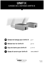 Uniteck UNIFIX B Manual