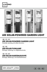 LIVARNO home HG10667C Assembly, Operating And Safety Instructions