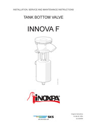 INOXPA INNOVA F Installation, Service And Maintenance Instructions